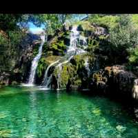 Beautiful walk at Watkins Path Waterfall