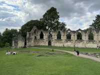 The beautiful York Museum Gardens