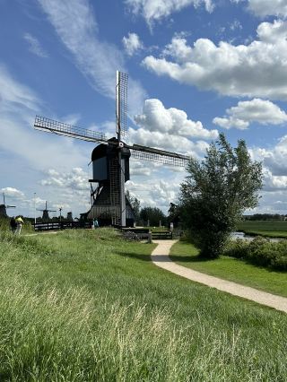 Explore Blokweer Museum Mill in Kinderdijk