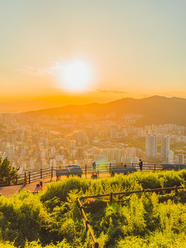 부산 여행 노을 야경맛집 황령산 코스는 필수🌆🧡