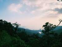 Skyline Serenity: The Peak by Day