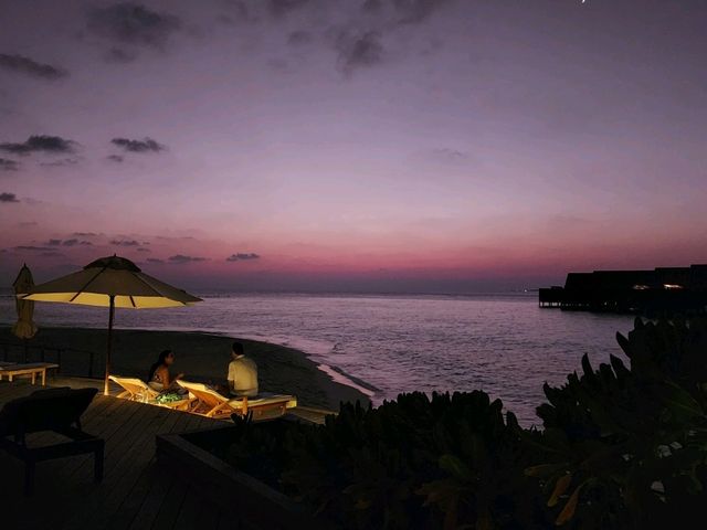 [🇲🇻モルディブ] サンセットとカクテルを楽しむ、Milaidhoo MaldivesのCompass Bar