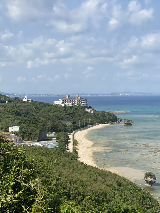 知念岬公園 來沖繩適合來看海放鬆的地方
