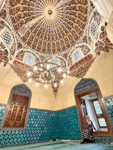 土耳其布爾薩〔綠色清真寺〕。