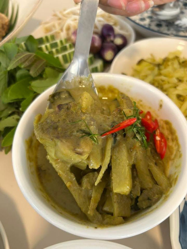 สุขเสวย ขนมจีนน้ำยาปู สูตรปักษ์ใต้