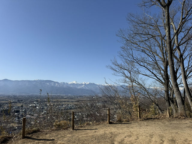 🇯🇵 城山公園✨松本必去可以看到阿爾卑斯山脈的打卡位✨