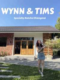 WYNN & TIMS คาเฟ่มัทฉะพรีเมี่ยมย่านสันกำแพง 