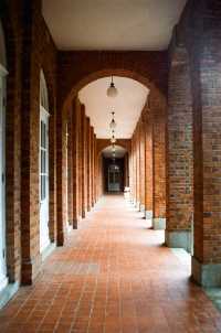 Classic Red Brick Architecture at the District Office (North) in Tai Po
