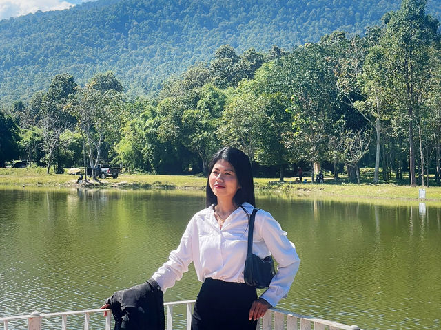 เที่ยวห้วยตึงเฒ่า (บริเวณอ่างน้ำ) 🏞️🛶