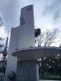 【春の夜の東京港区芝地区　田町-増上寺-東京タワー,芝公園-聖オルバン教会-麻布台、神谷町までシティウォーク。】 
