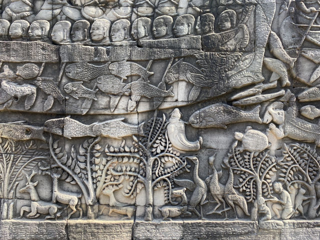 smiling faces of Brahma, Bayon Temple