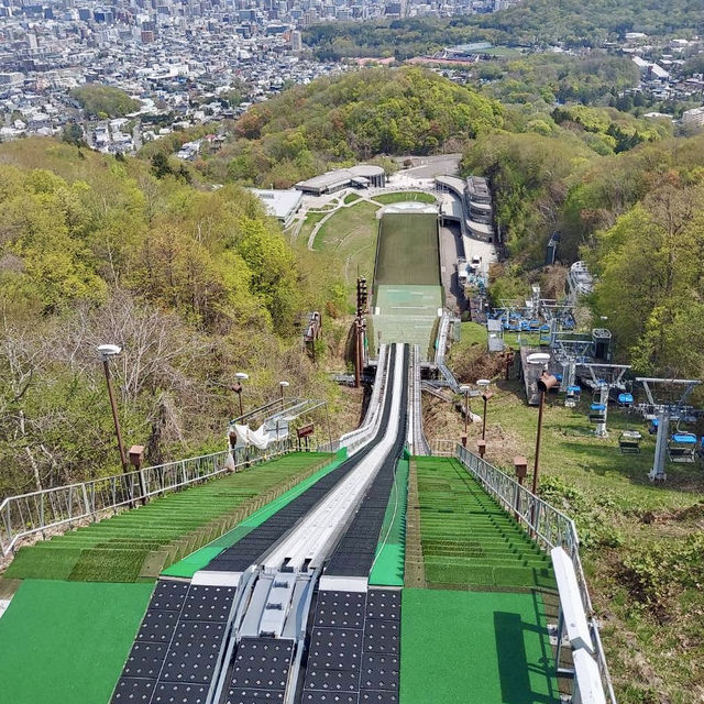 【札幌🇯🇵】冬季オリンピック会場の跡地❄️大倉山ジャンプ競技場