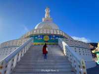 Shanti stupa - Leh Ladakh. 🇮🇳🤗