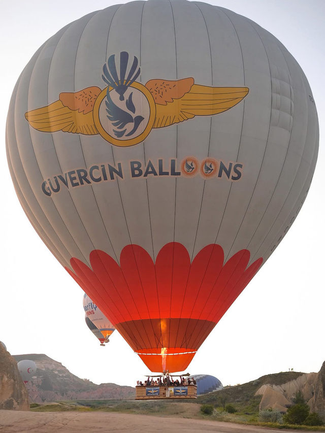 Cappadocia at sunrise