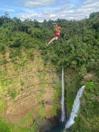 Coffee Zipline in Pakse, excited experience 