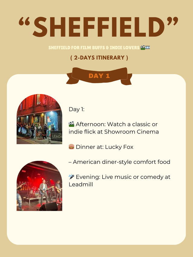 Sheffield for Film Buffs & Indie Lovers 