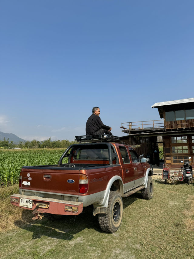 ที่พักวิวดอยหลวงเชียงดาว จ.เชียงใหม่ 🏡⛰️🌤️🐶