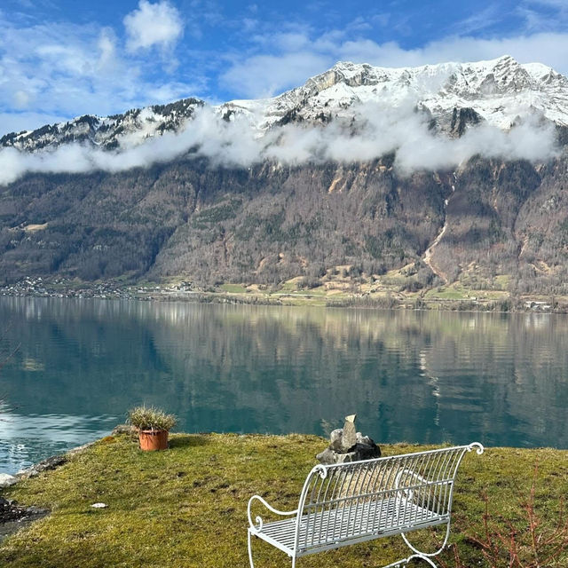 Turquoise Dreams at Lake Brienz: Where Mountains Kiss the Water