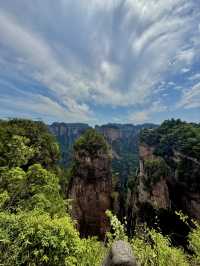 Wandering through the peaks that inspired Avatar. #YuanJiaJie