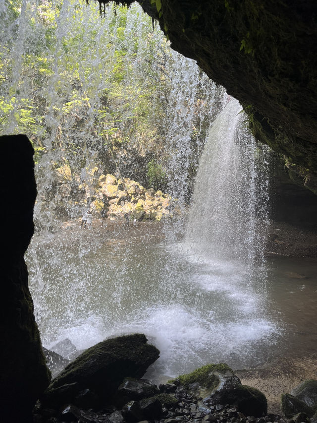 【神秘のパワースポット】裏側から見る神秘の滝体験🏞️💧✨
