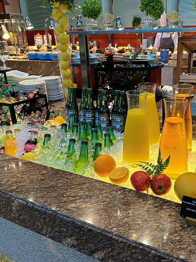 金鐘｜五星級酒店🏨自助餐～港麗酒店的咖啡園