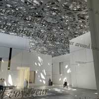 Louvre Abu Dhabi — A Masterpiece of Light and Shadow ✨🏛️