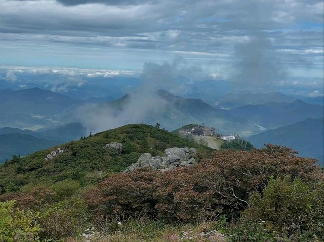 Clouds, Calm, and Climbing