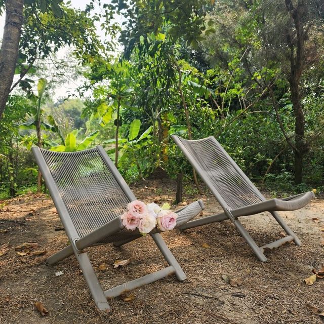 Soak in Nature at Whispering Cafe