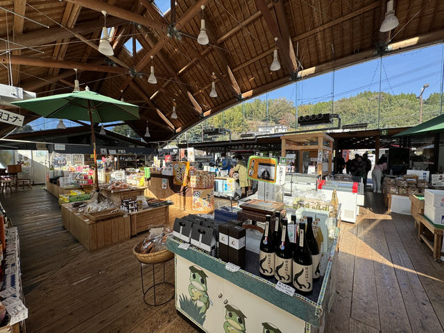 🍶 Fresh Finds at Roadside Station Asaji, Oita
