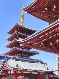 Cultural and Inspirational temple Senso-ji in Asakusa, Tokyo