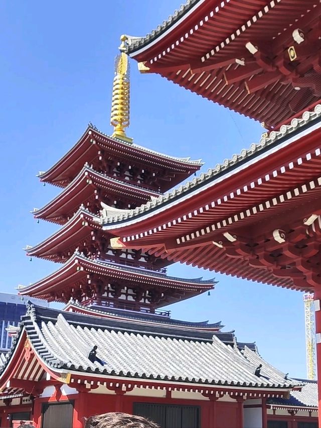 Cultural and Inspirational temple Senso-ji in Asakusa, Tokyo
