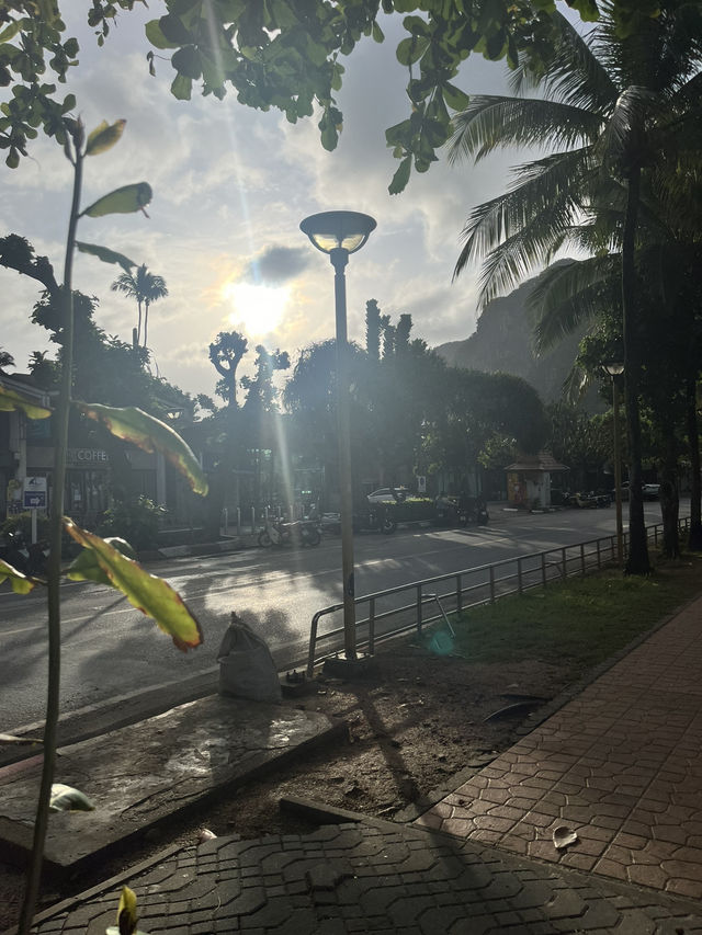 Evening Walk to Ao Nang Beach