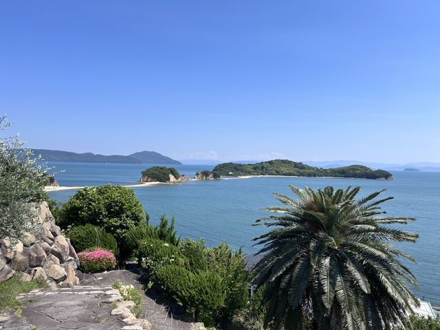晴れた日の小豆島観光