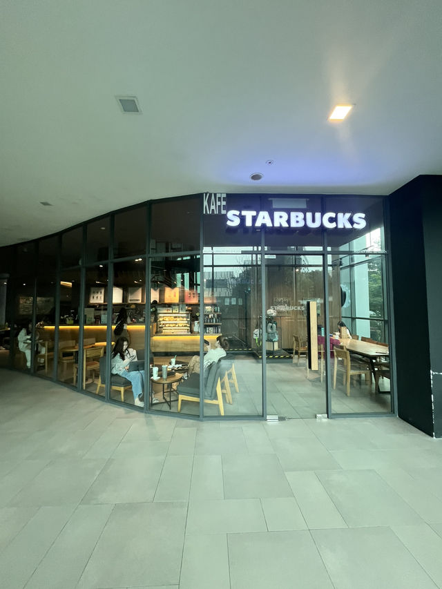 First fuel for my brains – Starbucks at Sunway University