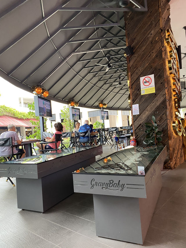 Lively gastropub in town