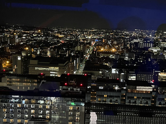 京都塔夜景初體驗｜站前地標的靜謐浪漫