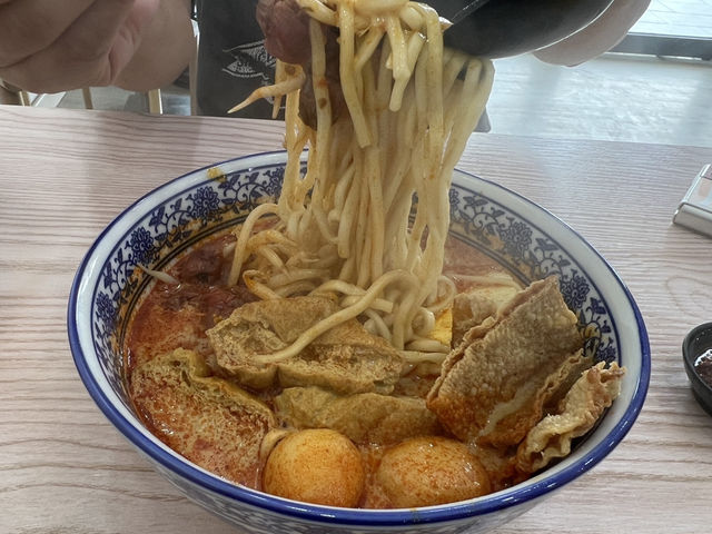 Tasty Curry Noddle at Hosay Food Restaurant, Permas
