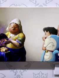 多啦a夢迷不能錯過打卡展覽😆走入繪畫世界