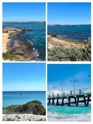 #perthonbudget
🌊☀️ Rockingham Beach – Coastal Fun with Dolphin Vibes ☀️🌊

Just 45 minutes south of Perth, Rockingham Beach is a family-friendly stretch of coastline known for its calm, clear waters 💎, soft sandy shore 🏖️, and exciting marine encounters 🐬.

✨ Highlights

🐬 Spot wild dolphins and even take dolphin swim tours nearby.

👨👩👧 Perfect for kids with shallow, gentle waters.

🚶 Beautiful foreshore with cafes, parks, and picnic spots.

🏄 Water sports galore – kayaking, paddleboarding, jet skiing.

🌅 Gorgeous sunsets over the Indian Ocean to end the day.


📍 Location: Rockingham, about 47 km south of Perth, Western Australia.
🎟️ Ticket Price: Free public beach (tours extra if you join dolphin/boat trips).
🕒 Best Time: November–April for warm weather and calm seas.
🚗 How to Reach: 45-minute drive from Perth CBD or train to Rockingham Station plus a short bus ride.

💡 Rockingham Beach is the perfect mix of relaxation and adventure, especially if you want to combine a beach day with unique dolphin encounters.

#RockinghamBeach #PerthBeaches #WesternAustralia #DolphinExperience #FamilyBeachDay #AustraliaTravel #CoastalVibes #OceanAdventures

