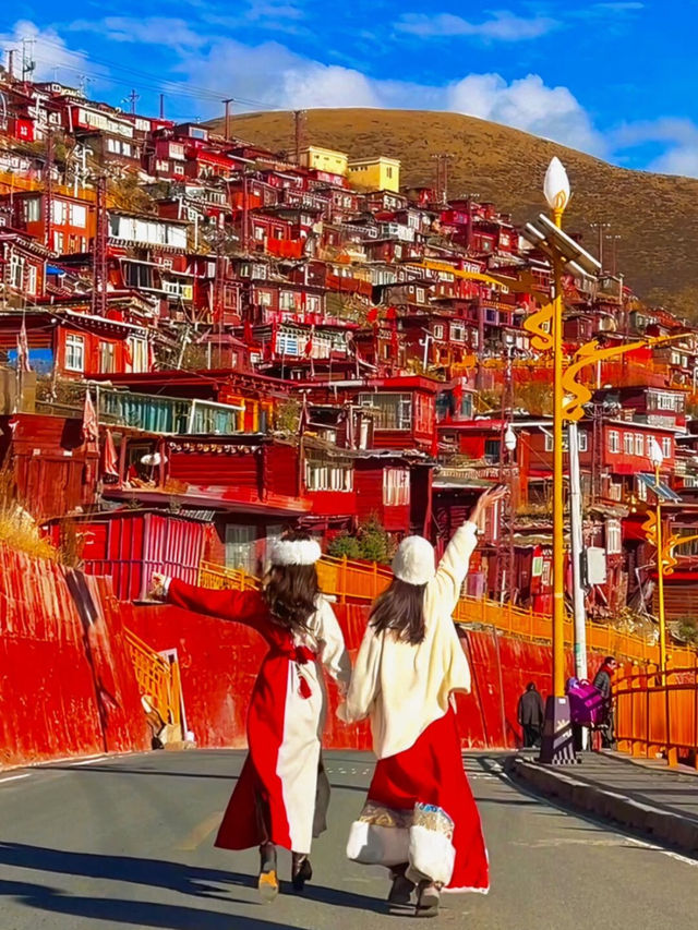 ⛰️ Larung Gar Buddhist Academy (Seda) 🇨🇳✨