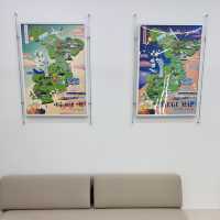 韓國大邱|中央路東城路觀光案內所-旅人專屬休憩空間、免費行李寄放、旅遊諮詢、茶水與充電供應。