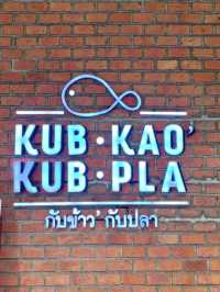 Dinner at Kub Kao Kub Pla