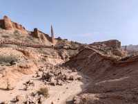 Amidst the Gobi Danxia: A Trail Through Silence