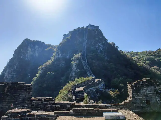 Jiankou Great Wall, China: One day at Jiankou — I was completely worn out, but standing there, gazing at the endless Great Wall, I knew every step had been worth it.