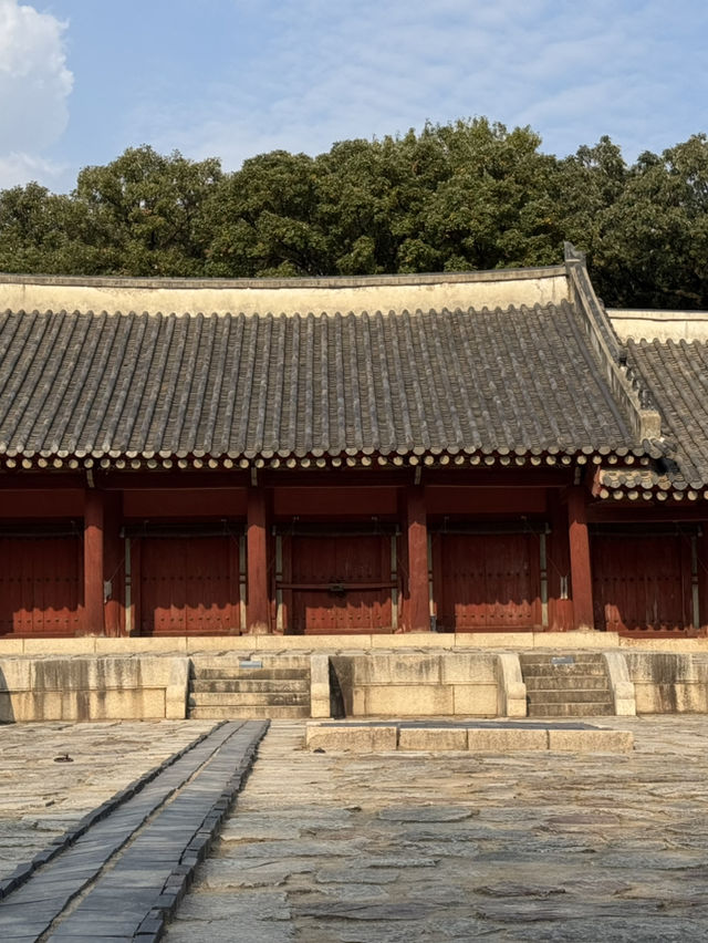 🏯시간이 멈춘 듯한 고요함, 종묘 여행기