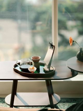 合正上水漢江景約會咖啡店滿月茶坊漢江店