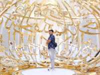 🥚 GOLDEN EGGS AT QASR AL WATAN — A ROYAL TREASURE 🇦🇪✨