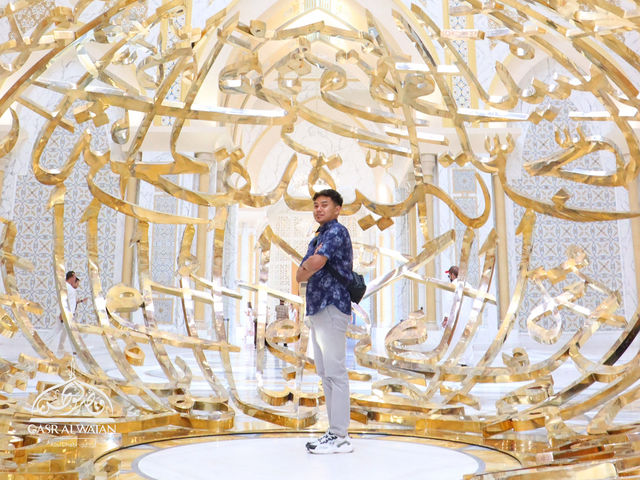 🥚 GOLDEN EGGS AT QASR AL WATAN — A ROYAL TREASURE 🇦🇪✨