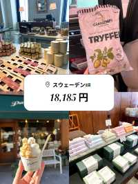 【北欧周遊🇫🇮🇩🇰🇸🇪🇪🇪】お土産・カフェ・その他費用 まとめ