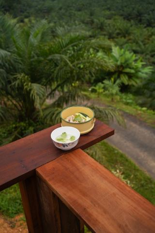 ATHI花園露營：在花園露營。